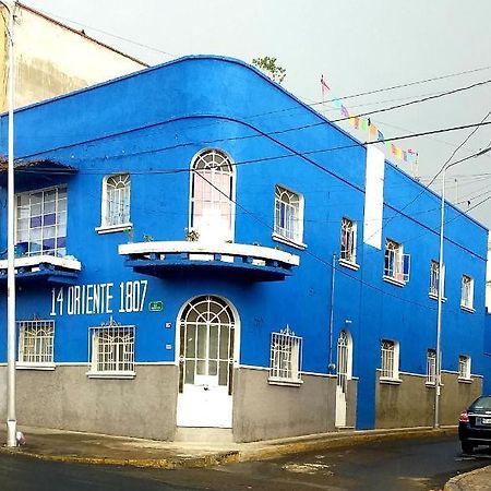 Hostal Azul Puebla Barrio El Alto ภายนอก รูปภาพ