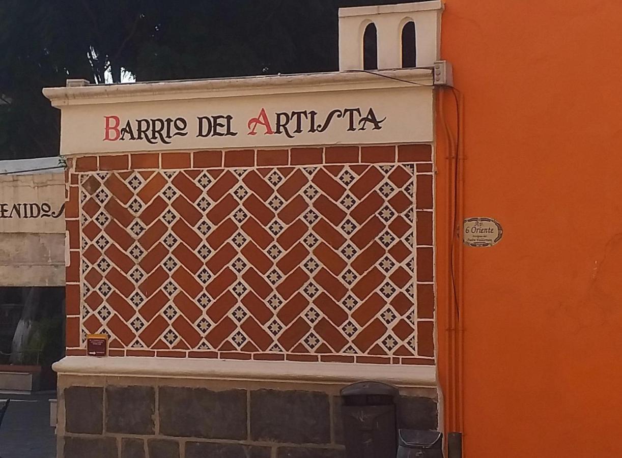 Hostal Azul Puebla Barrio El Alto ภายนอก รูปภาพ