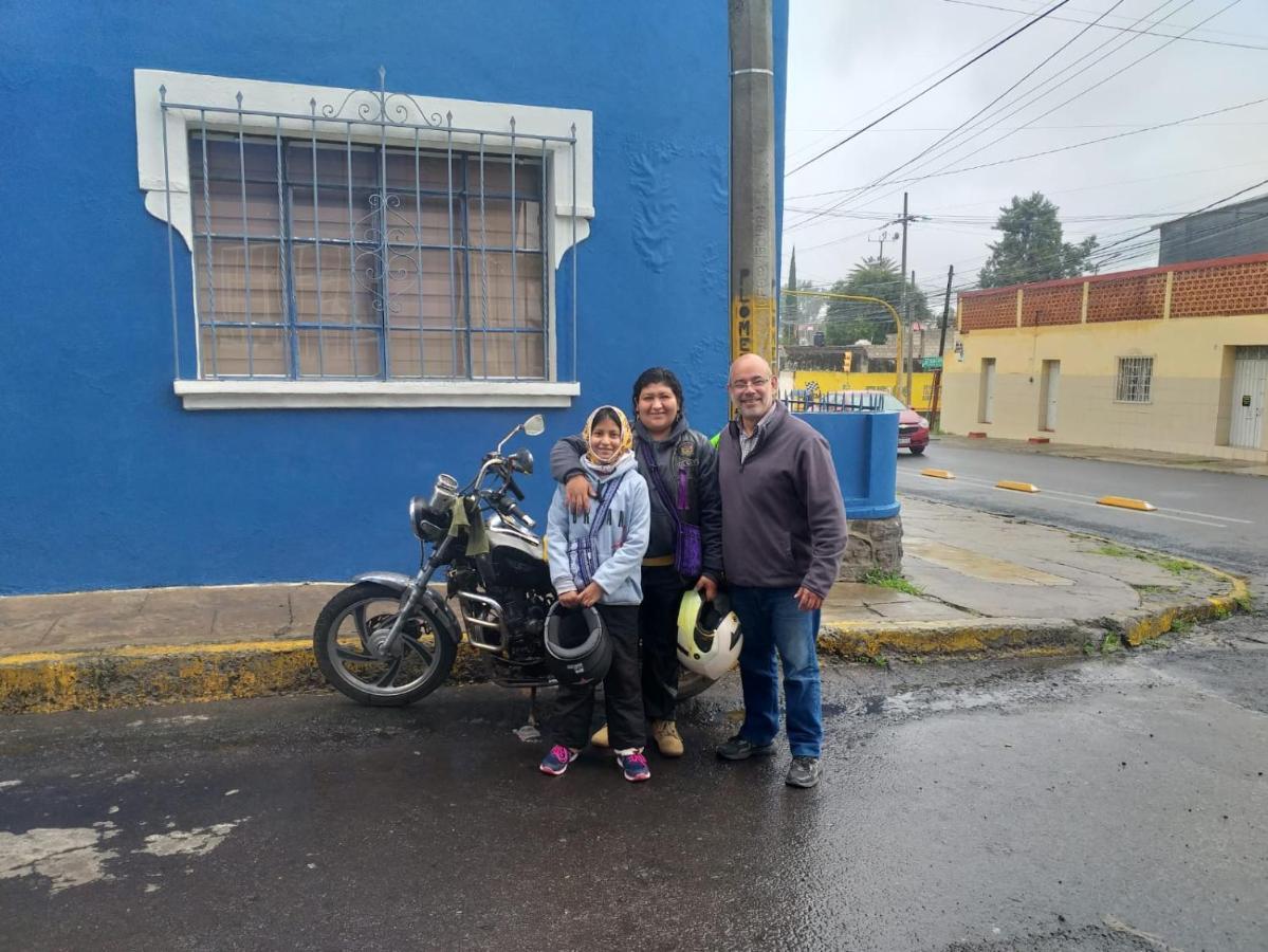 Hostal Azul Puebla Barrio El Alto ภายนอก รูปภาพ