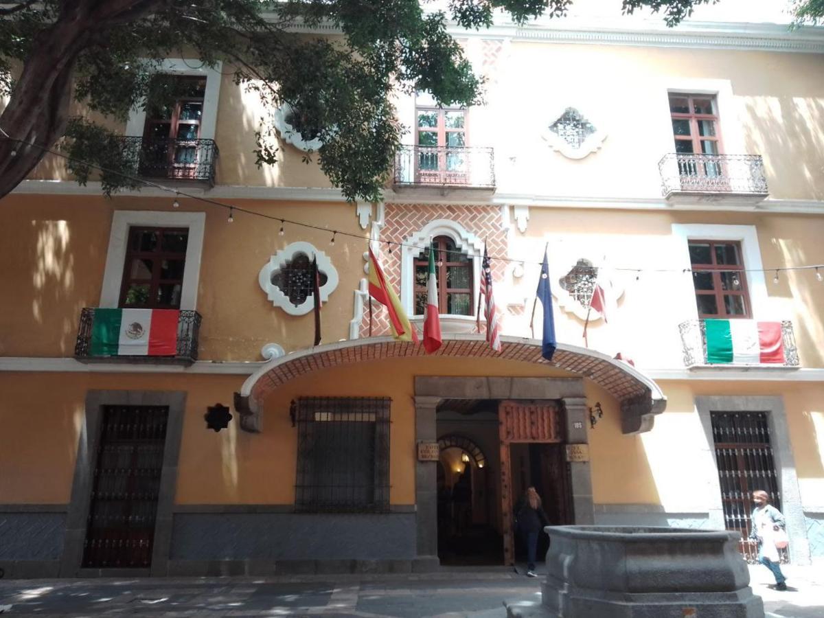 Hostal Azul Puebla Barrio El Alto ภายนอก รูปภาพ