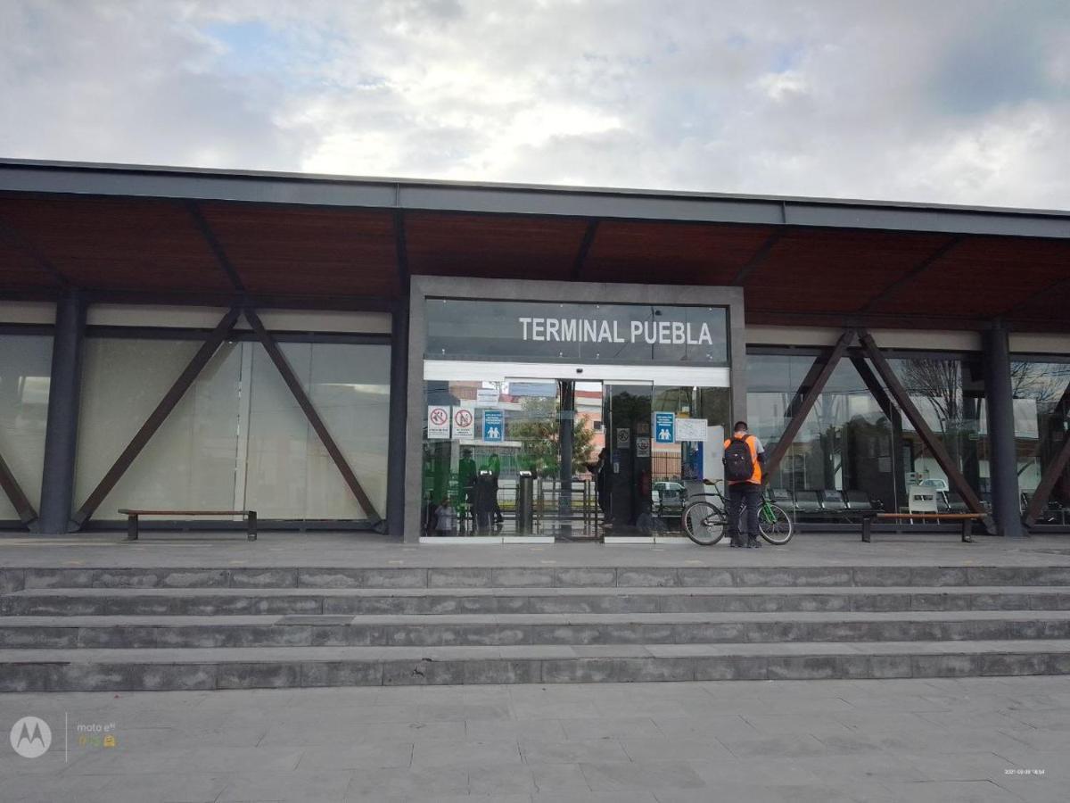 Hostal Azul Puebla Barrio El Alto ภายนอก รูปภาพ