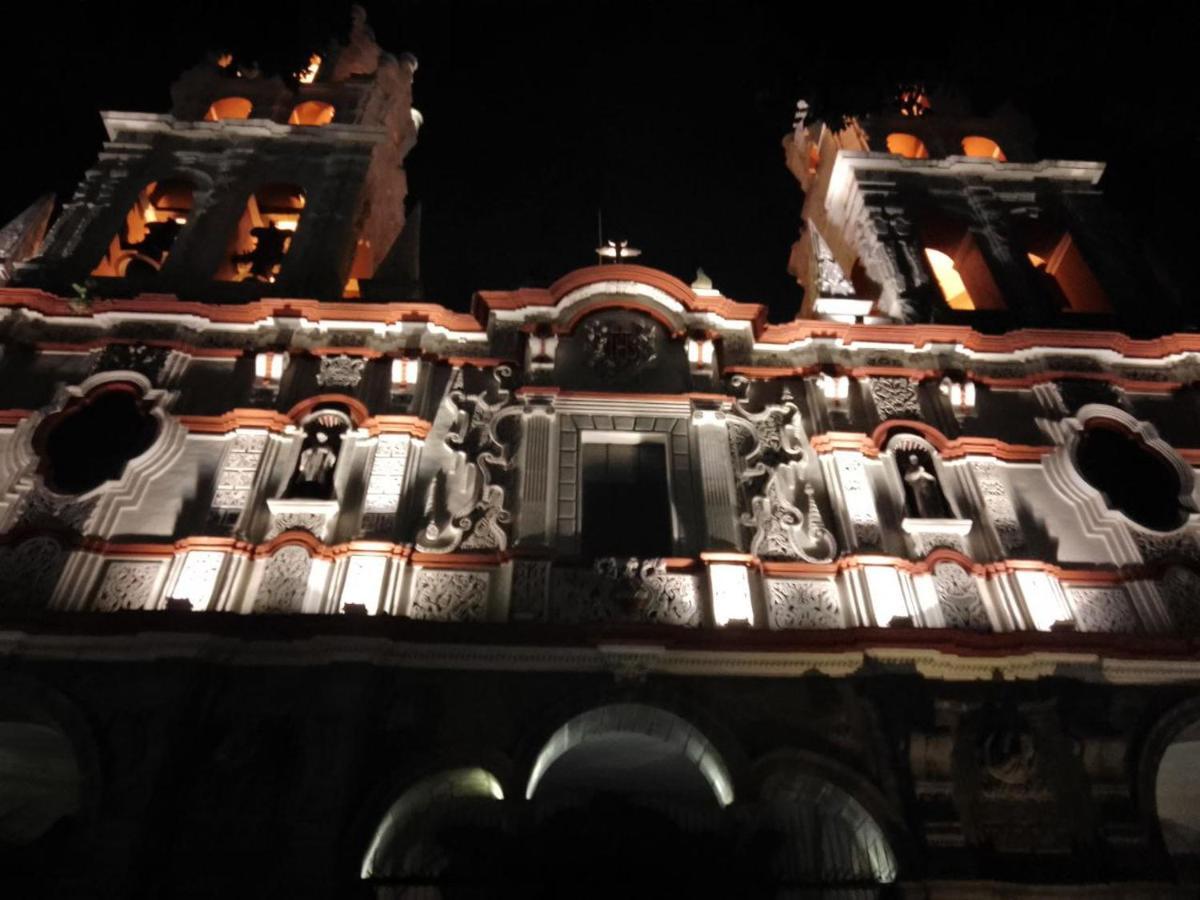 Hostal Azul Puebla Barrio El Alto ภายนอก รูปภาพ