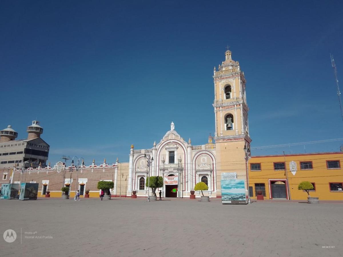 Hostal Azul Puebla Barrio El Alto ภายนอก รูปภาพ