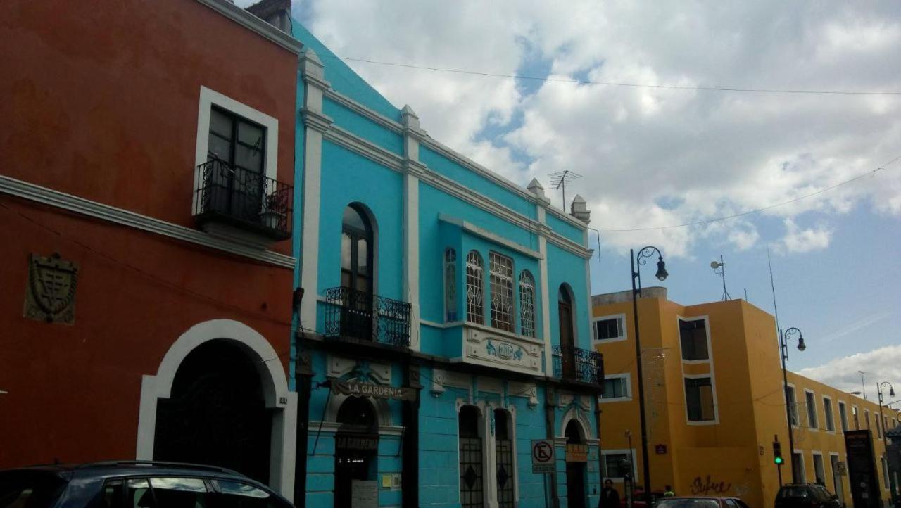 Hostal Azul Puebla Barrio El Alto ภายนอก รูปภาพ