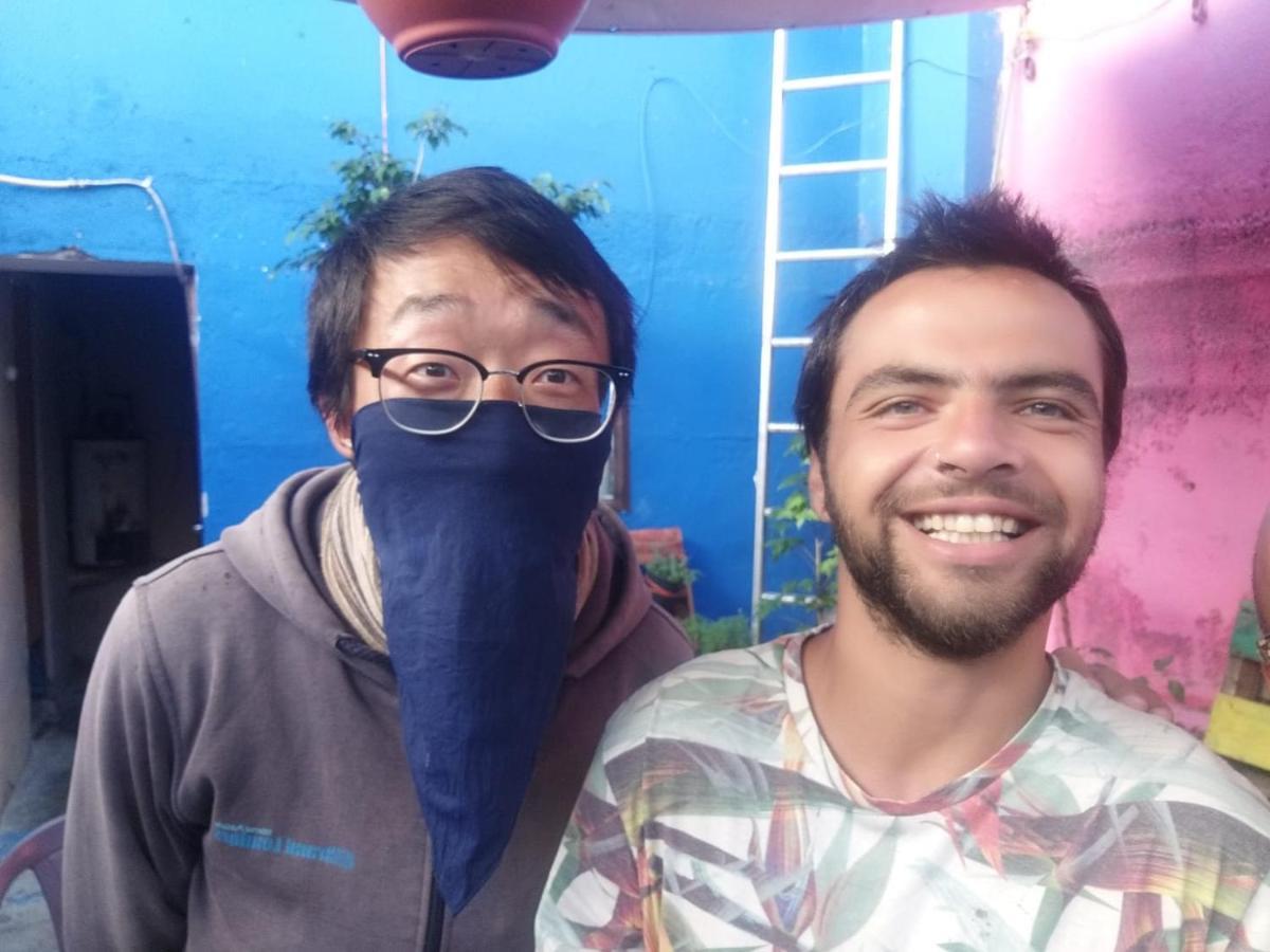 Hostal Azul Puebla Barrio El Alto ภายนอก รูปภาพ