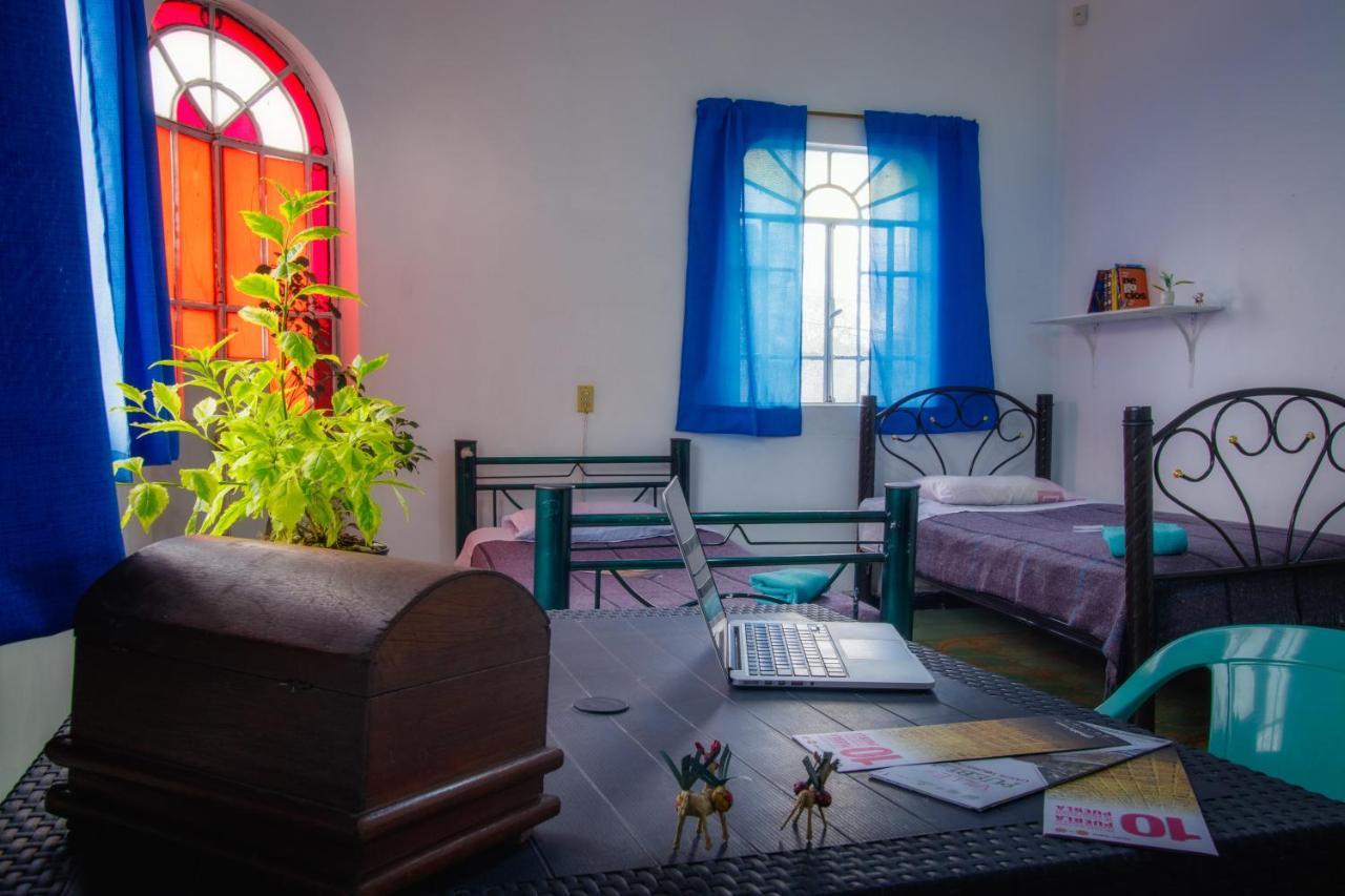 Hostal Azul Puebla Barrio El Alto ภายนอก รูปภาพ