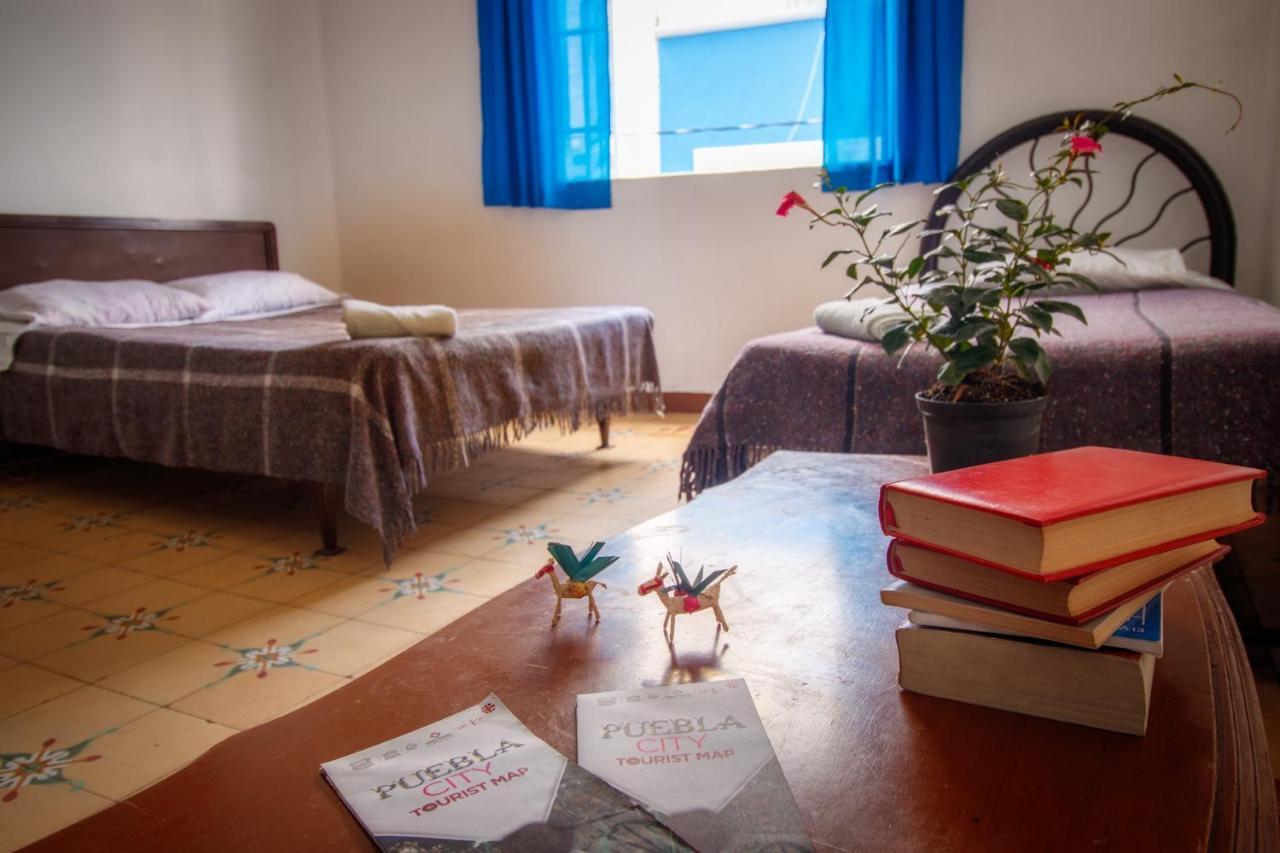 Hostal Azul Puebla Barrio El Alto ภายนอก รูปภาพ